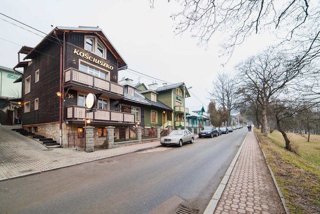 Pensjonat Kosciuszko Krynica-Zdrój Exteriör bild